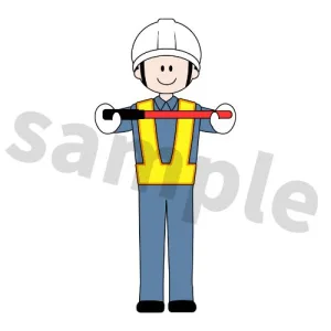 警備員のフリー素材